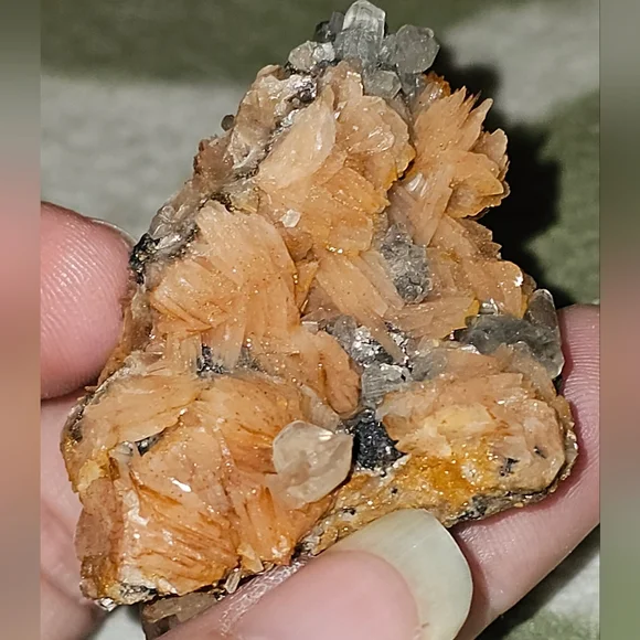 Pink Barite Cersuite And Gelena - Picture 5 of 10